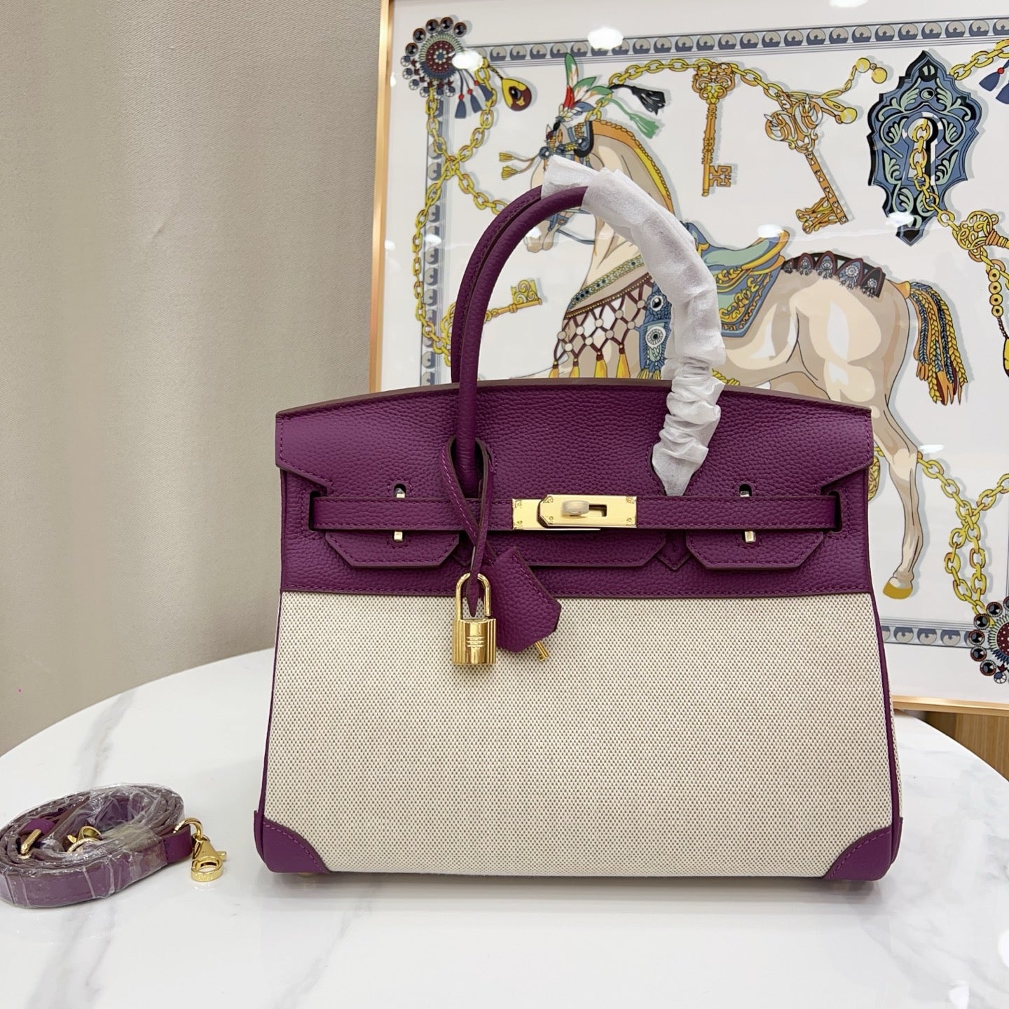 HERMÈS BIRKIN FRAY SWIFT 25CM TASCHE - 1:1 HIGH END