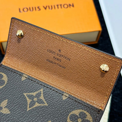 LOUIS VUITTON CARDHOLDER NECKLACE – Full Set  - 1:1 HIGH END