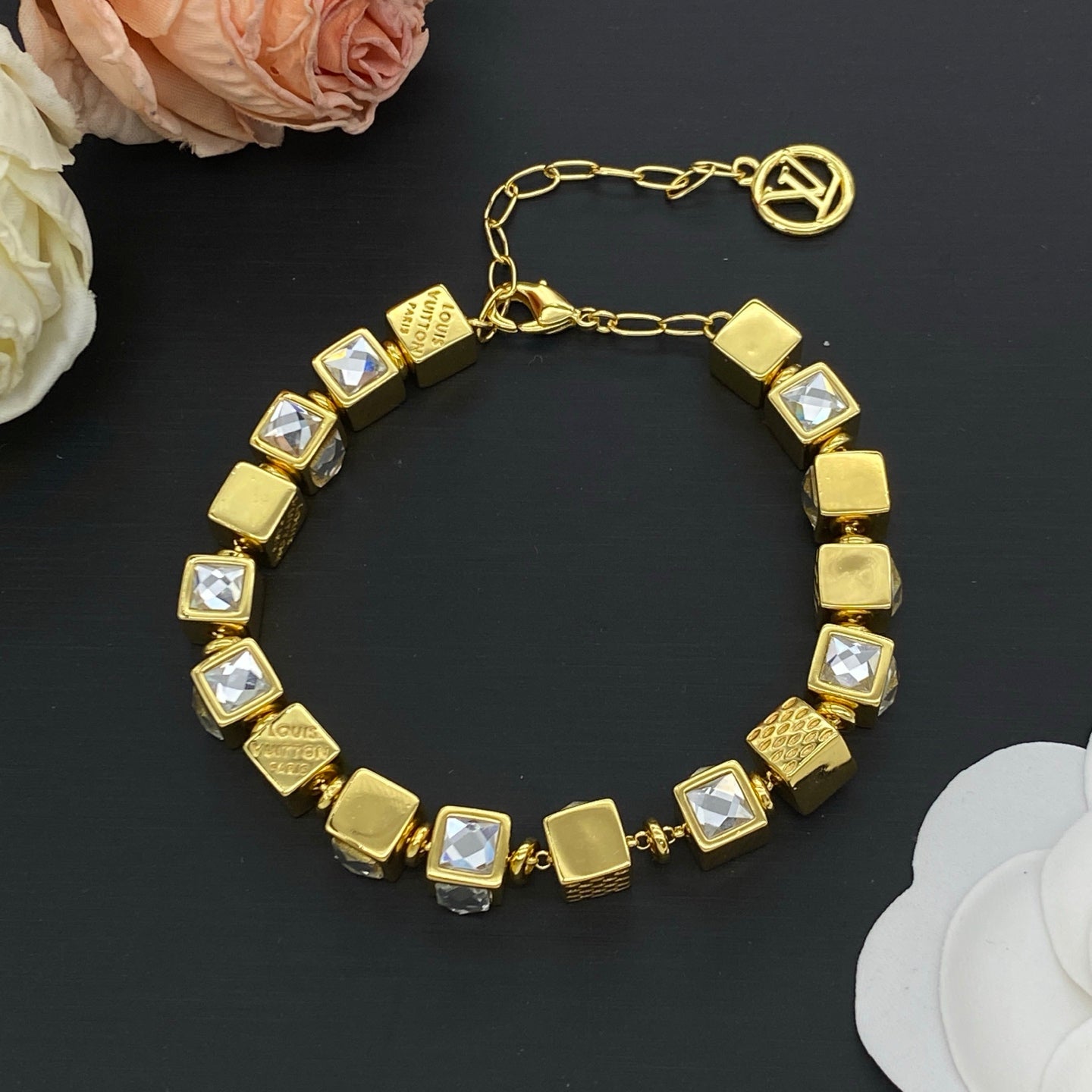 LOUIS VUITTON LV CUBE BRACELET – Full Set - 1:1 HIGH END