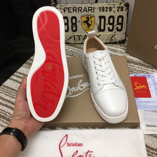CHRISTIAN LOUBOUTIN - SUPER CLONE - original factory 1:1 - white leather