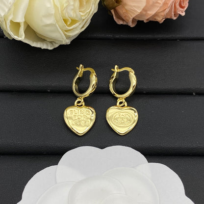 GUCCI BLIND FOR LOVE EARRINGS – Full Set - 1:1 HIGH END
