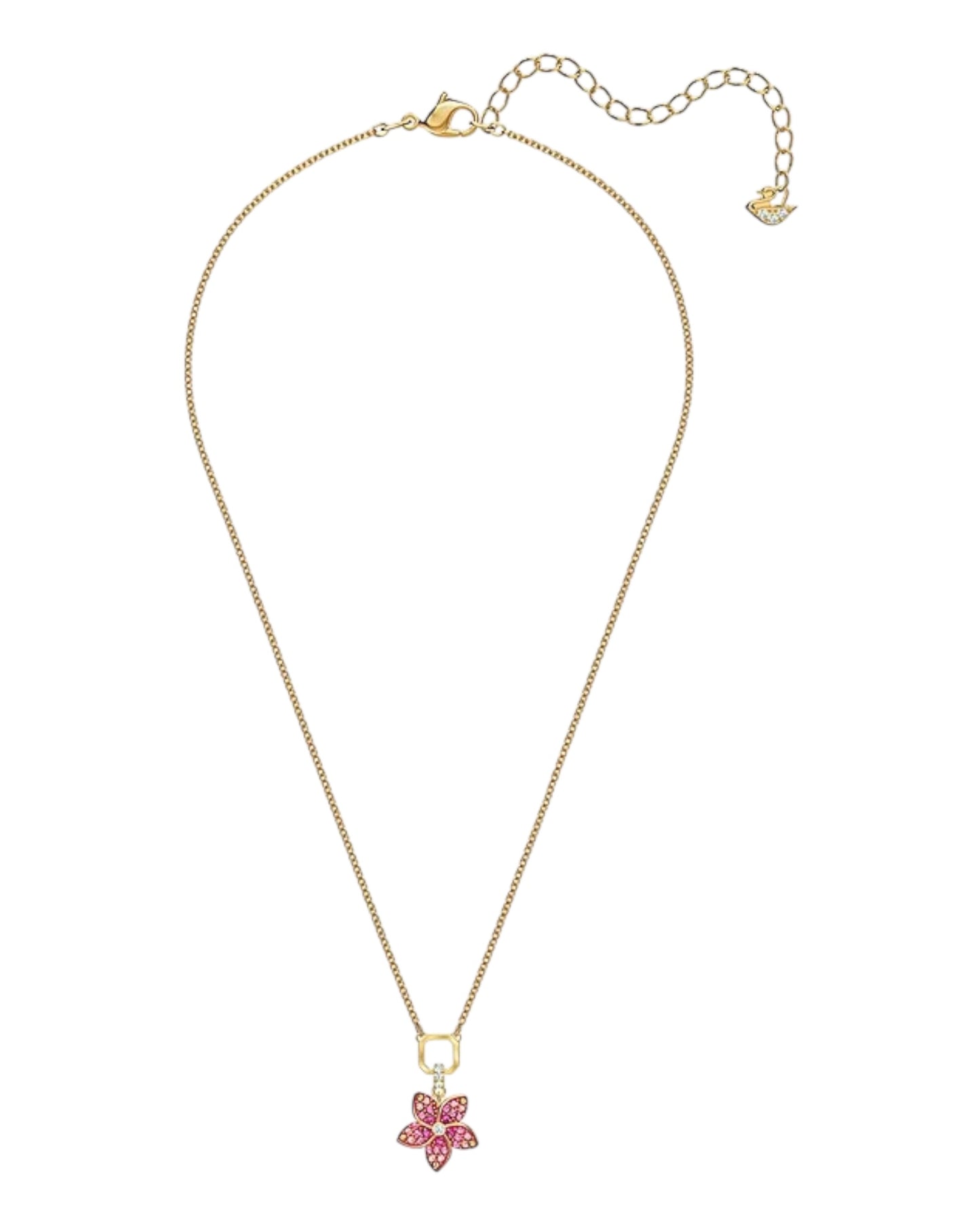 Swarovski Gema Halskette, Blumenanhänger