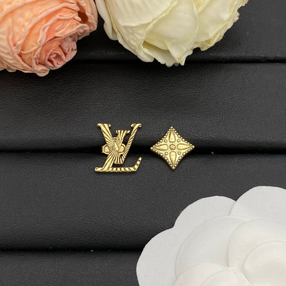 LOUIS VUITTON LV HERITAGE EARRINGS – Full Set - 1:1 HIGH END