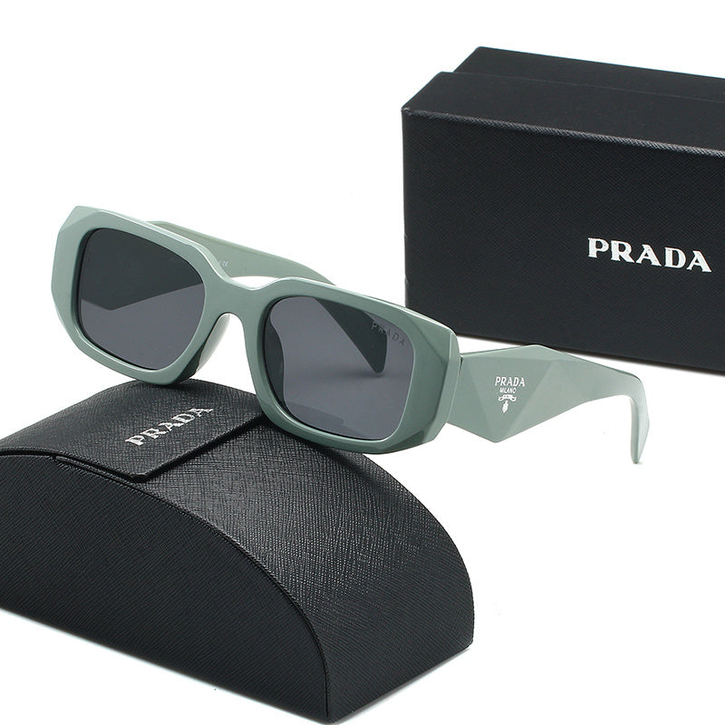 PRADA GEOMETRIC SUNGLASSES – FULL SET – 1:1 HIGH END