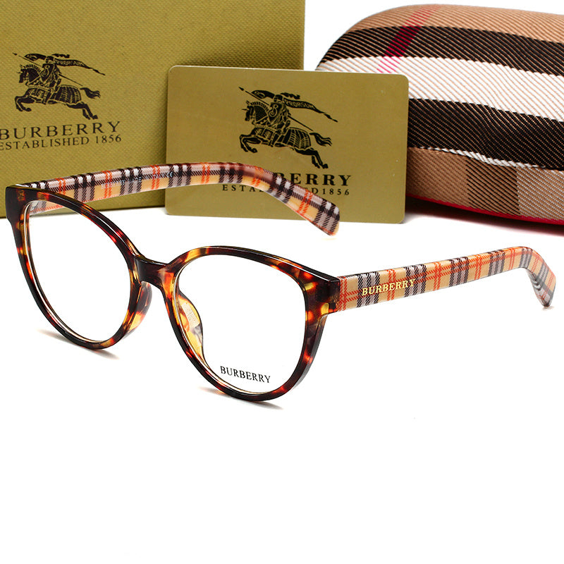 BURBERRY PLAID TEMPLE OPTICAL GLASSES – FULL SET – 1:1 HIGH END