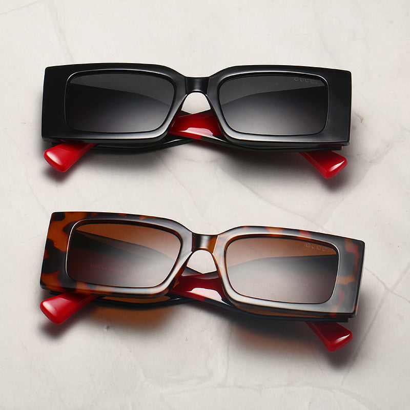 GUCCI RECTANGULAR SUNGLASSES – FULL SET – 1:1 HIGH END