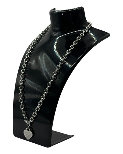 Tiffany & Co. Statement-Halskette mit Herz-Anhänger aus 925 Sterling-Silber