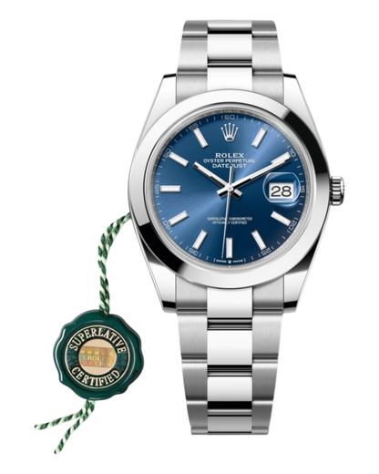 Rolex Datejust 41mm Blue Dial Oyster - U1 FACTORY - AUTOMATIK