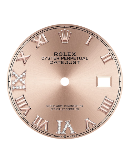 Rolex Datejust Rosé with Diamonds Dial 36mm - Oyster - U1 FACTORY - AUTOMATIK