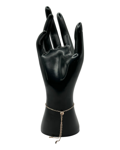 Swarovski Armband, Roséfarbene und blaue Kristalle