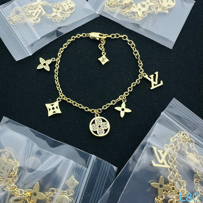 LOUIS VUITTON MONOGRAM BRACELET – Full Set - 1:1 HIGH END