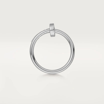 Cartier Juste un Clou Ring | Schlichter Nagelring Weißgold/Silber