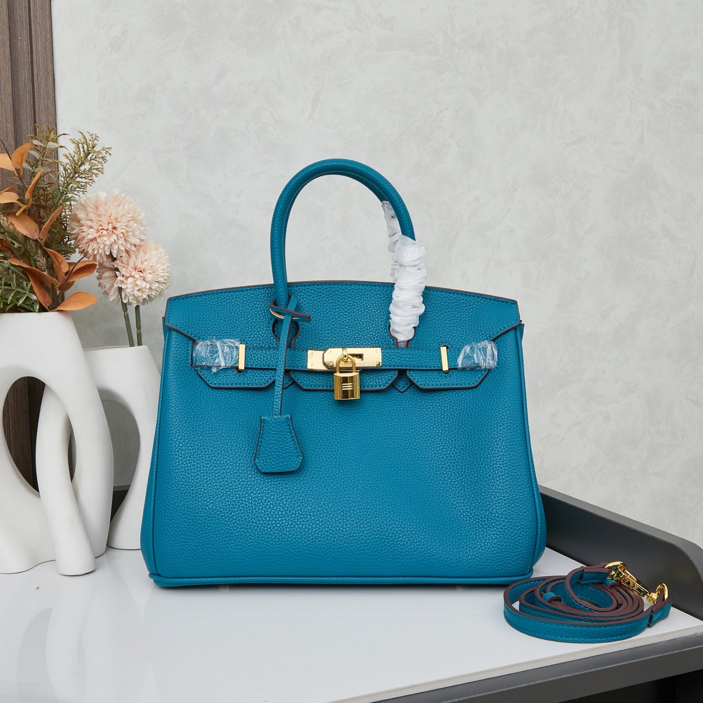 HERMÈS BIRKIN 30 EPSOM GRIS ASPHALT HAND TASTHE - 1:1 HIGH END