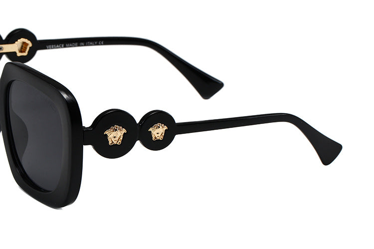 VERSACE OVERSIZED SQUARE SUNGLASSES – FULL SET – 1:1 HIGH END