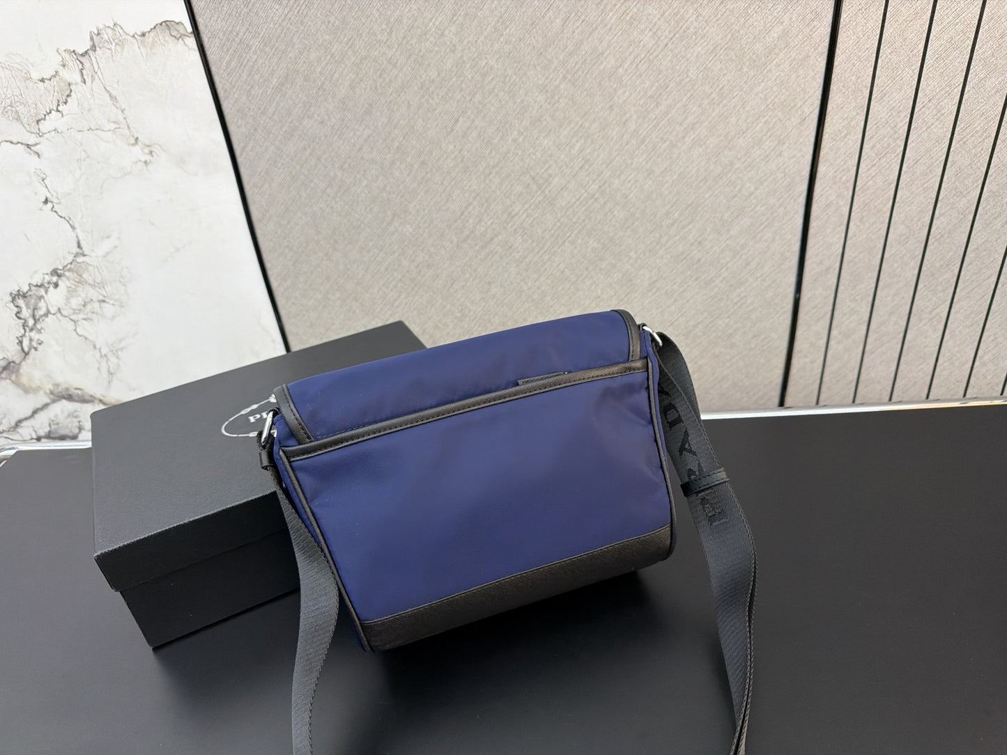 PRADA RE-NYLON SAFFIANO LEATHER SHOULDER BAG – FULL SET – 1:1 HIGH END