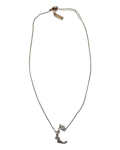 Swarovski Halskette mit Margeriten-Anhänger und gelber Mitte