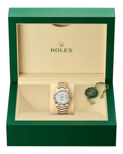 Rolex Datejust 31mm Perlmutt Gold Diamonds Dial - U1 FACTORY - AUTOMATIK - Jubilee