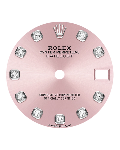 Rolex Datejust 31mm Rosé with Diamonds Dial - U1 FACTORY - AUTOMATIK - Jubilee