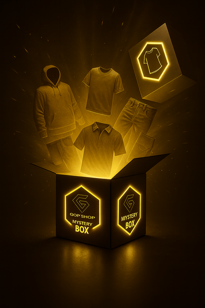 MYSTERY BOX NUR KLEIDUNG - T-SHIRTS IN DER GRÖSSE: S,M,L,XL