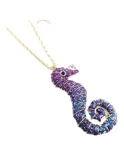 Swarovski Seepferdchen-Halskette