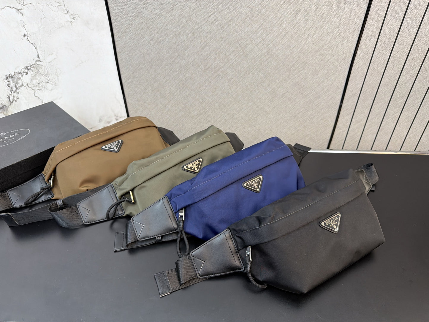 PRADA RE-NYLON BELT BAG – FULL SET – 1:1 HIGH END