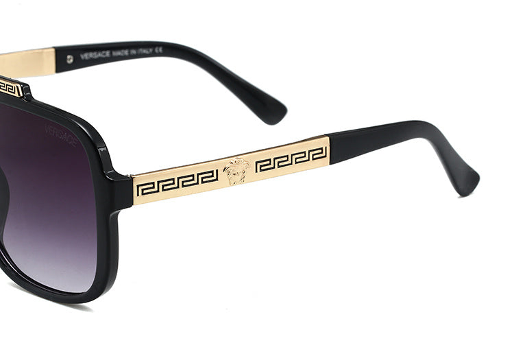 VERSACE VINTAGE AVIATOR SUNGLASSES – FULL SET – 1:1 HIGH END