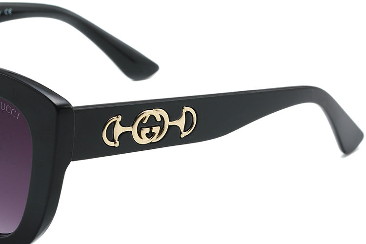 GUCCI ROUND CAT EYE SUNGLASSES – FULL SET – 1:1 HIGH END