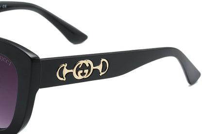 GUCCI ROUND CAT EYE SUNGLASSES – FULL SET – 1:1 HIGH END