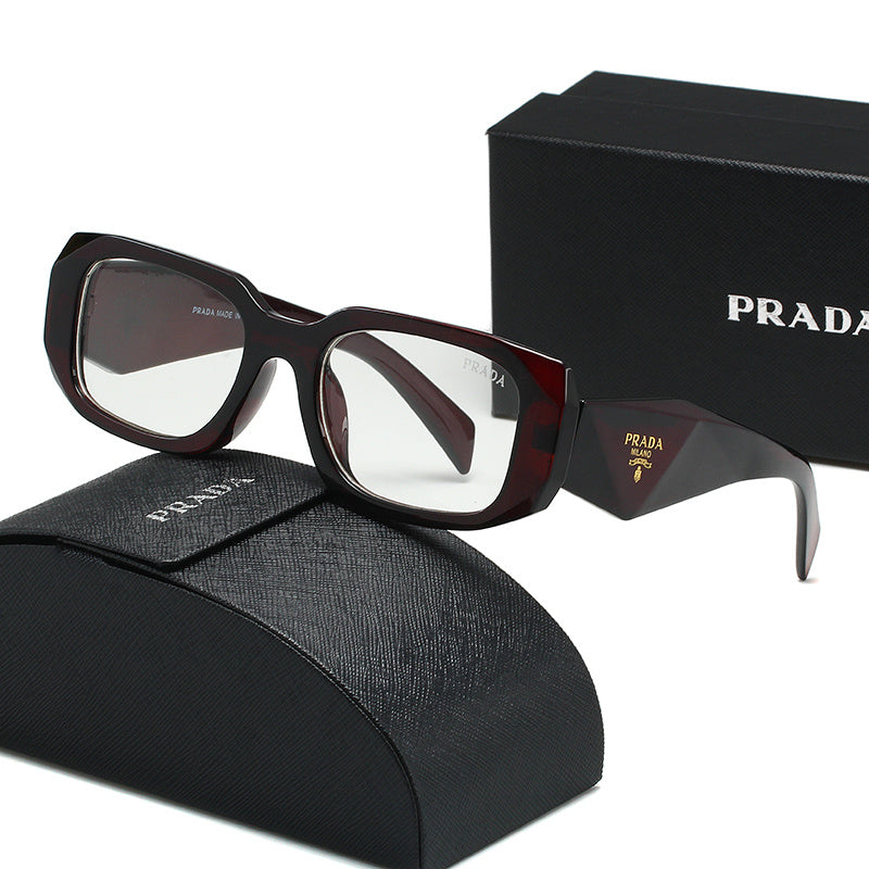 PRADA GEOMETRIC SUNGLASSES – FULL SET – 1:1 HIGH END