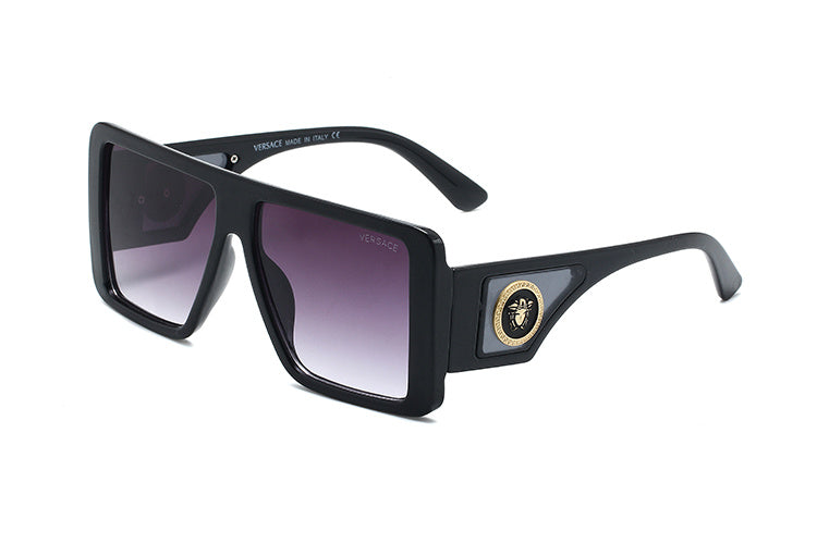 VERSACE OVERSIZED SQUARE SUNGLASSES – FULL SET – 1:1 HIGH END