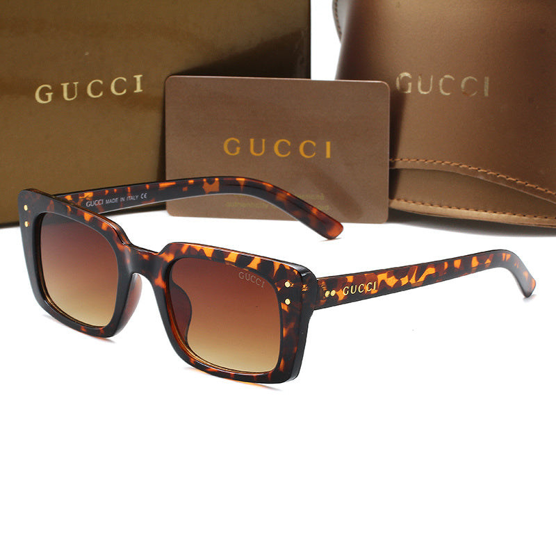 GUCCI RECTANGULAR SUNGLASSES – FULL SET – 1:1 HIGH END