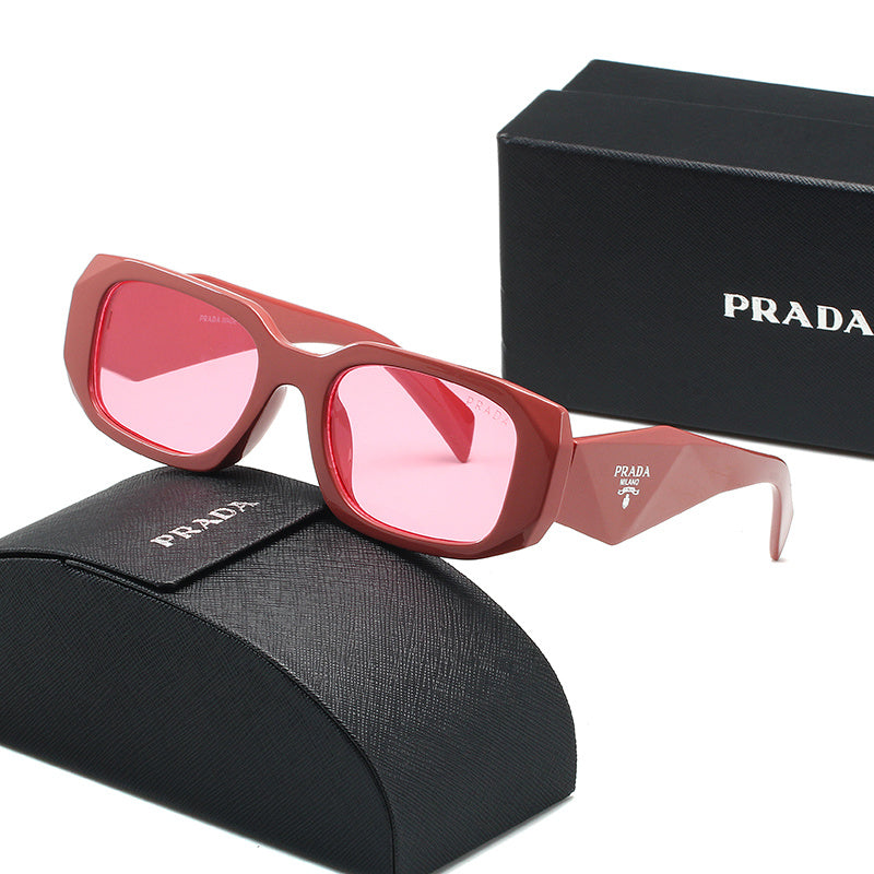 PRADA GEOMETRIC SUNGLASSES – FULL SET – 1:1 HIGH END