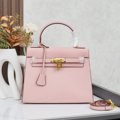 HERMÈS SCHULTERTASCHE KELLY 28CM FEU RETOURNE GOLD - 1:1 HIGH END