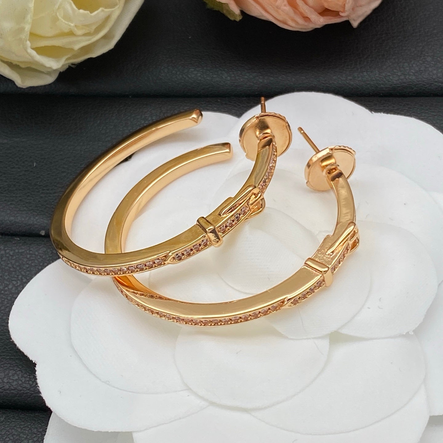HERMÈS KELLY HOOP EARINGS – Full Set - 1:1 HIGH END
