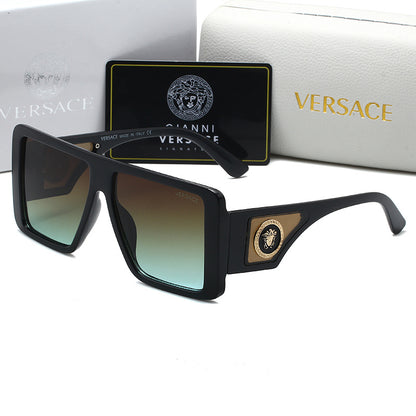 VERSACE OVERSIZED SQUARE SUNGLASSES – FULL SET – 1:1 HIGH END