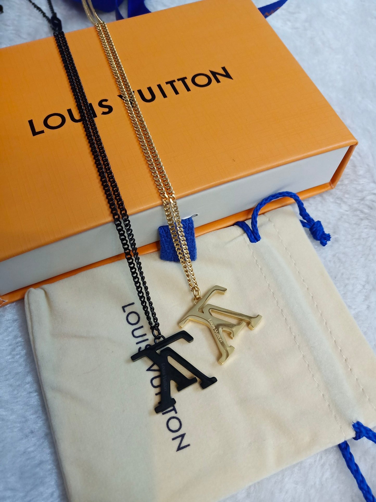 LOUIS VUITTON UPDOWN SIDE NECKLACE – Full Set  - 1:1 HIGH END