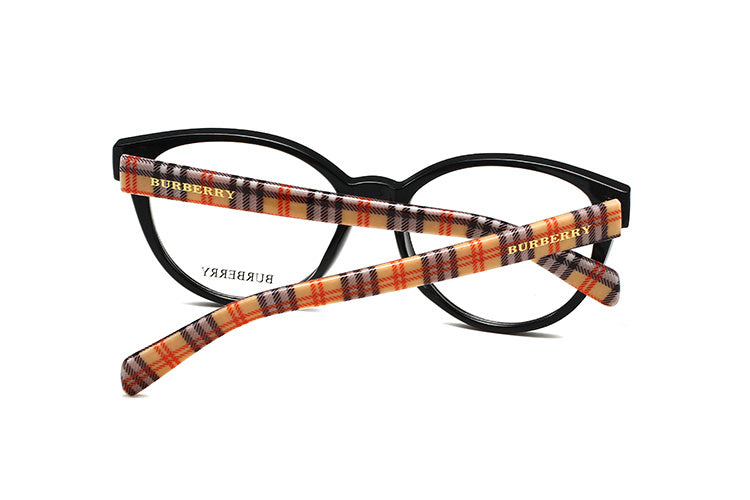 BURBERRY PLAID TEMPLE OPTICAL GLASSES – FULL SET – 1:1 HIGH END