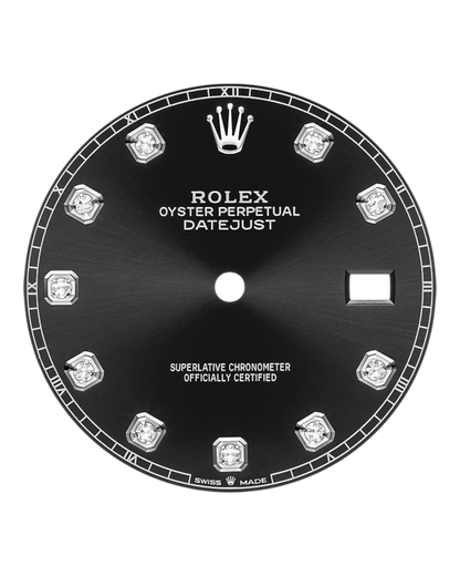 Rolex Datejust 31mm Black with Diamonds Dial Jubilee - U1 FACTORY - AUTOMATIK