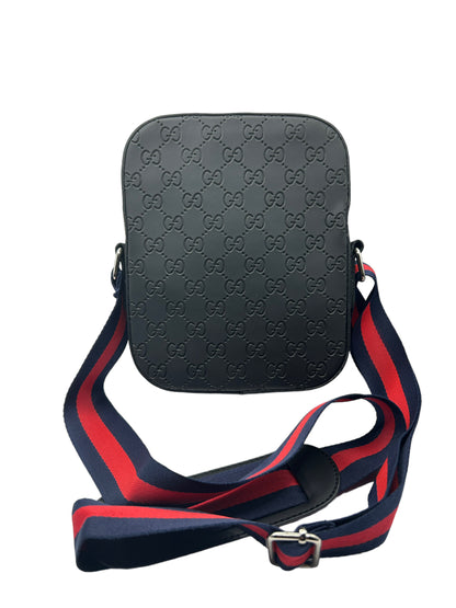 GUCCI BAG - SMALL - UNISEX - MONOGRAM GG - BLACK