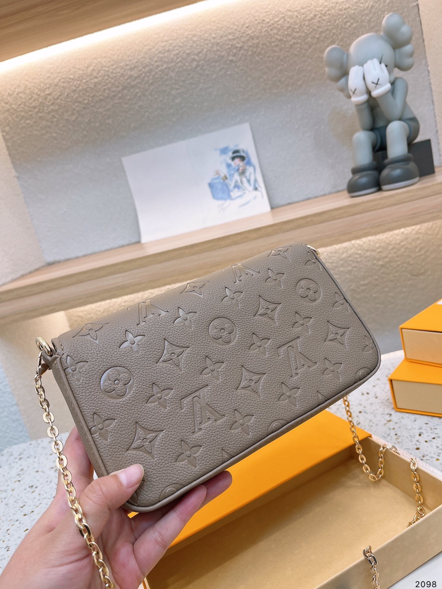 LOUIS VUITTON POCHETTE FÉLICIE – Full Set  - 1:1 HIGH END