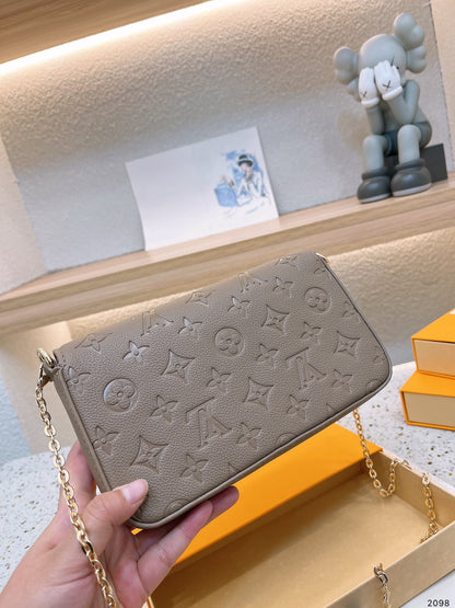 LOUIS VUITTON POCHETTE FÉLICIE – Full Set  - 1:1 HIGH END