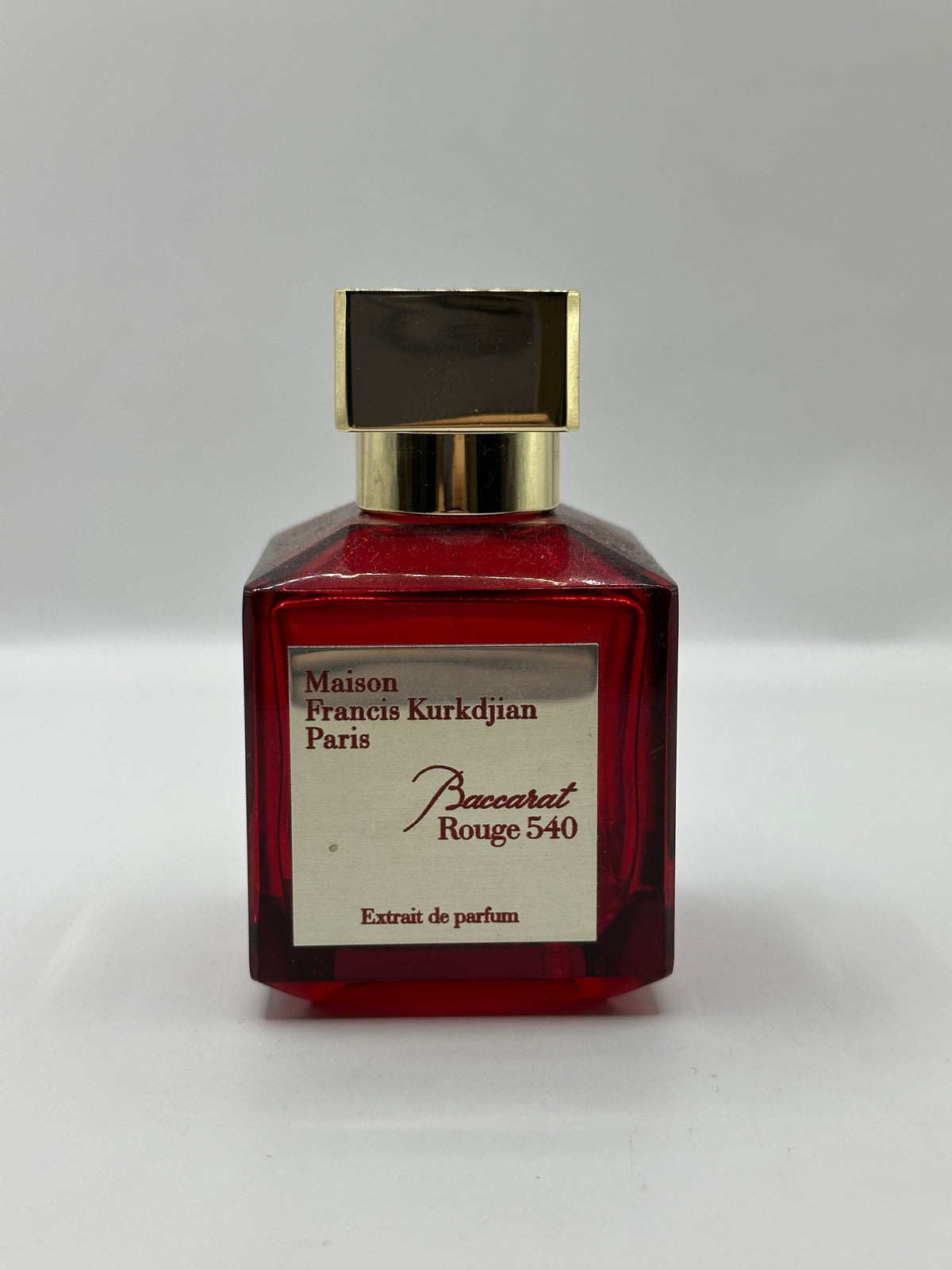 Exhibition piece Maison Francis Kurkdjian Paris BACCARAT ROUGE 540 Extrait de Parfum with box 15%