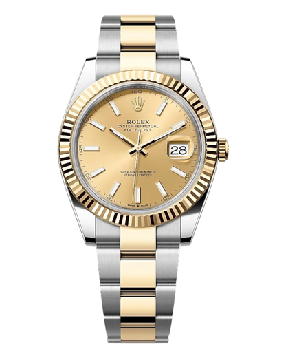 Rolex Datejust 41mm Champagne-colour Dial - Oyster- U1 FACTORY - AUTOMATIK