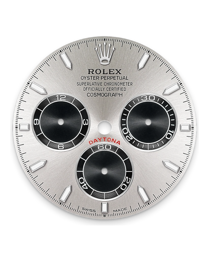 Rolex Cosmograph Daytona 40mm – Oysterflex with Silver Panda Dial - U1 Factory - Automatik