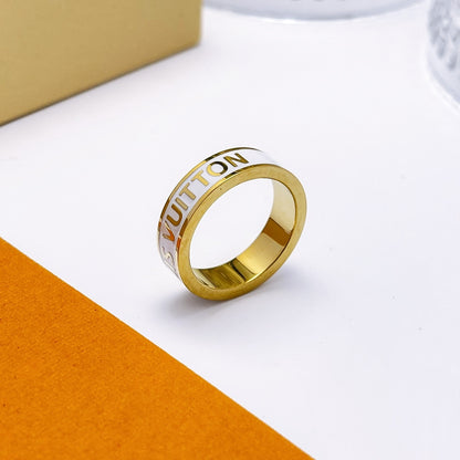 LOUIS VUITTON ENAMEL RING – Full Set  - 1:1 HIGH END