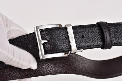 PRADA BUSINESS RETRO PIN BUCKLE LEATHER BELT COLLECTION – FULL SET – 1:1 HIGH END