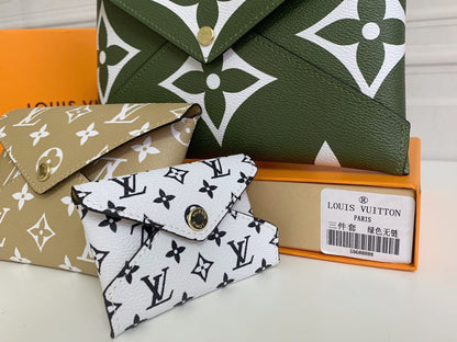 LOUIS VUITTON POCHETTE KIRIGAMI SET – GIANT MONOGRAM EDITION – FULL SET – 1:1 HIGH END