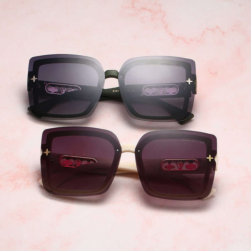 LOUIS VUITTON LV AURA SQUARE SUNGLASSES – FULL SET – 1:1 HIGH END