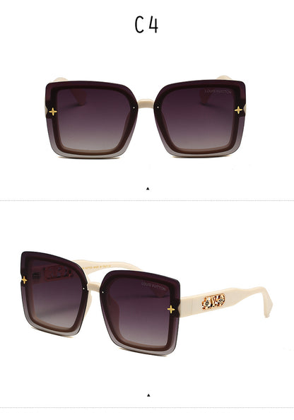 LOUIS VUITTON LV AURA SQUARE SUNGLASSES – FULL SET – 1:1 HIGH END