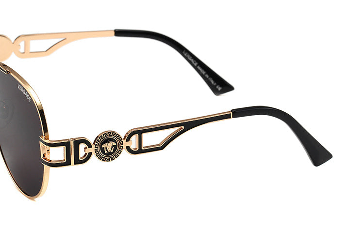 VERSACE LION HEAD SQUARE FRAME GLASSES – FULL SET – 1:1 HIGH END